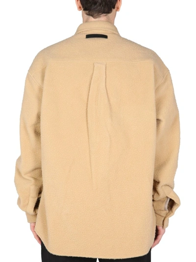 Shop Mouty "phoenix" Shirt In Beige