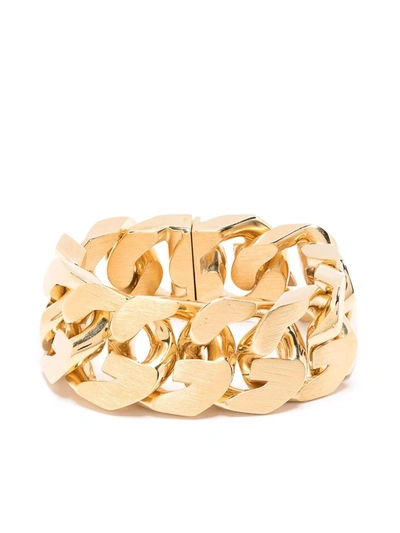 Shop Givenchy Rolo Chain Bracelet In Gold