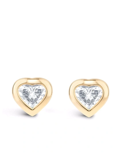 Pragnell 18kt Yellow Gold Sundance Diamond Stud Earrings In Gold