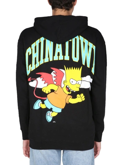 Shop Chinatown Market X The Simpsons "devil Bart" Sweatshirt Unisex In Black