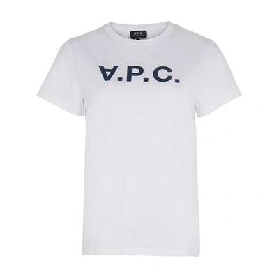 Shop Apc Vpc Short Sleeve T-shirt In Dark Navy