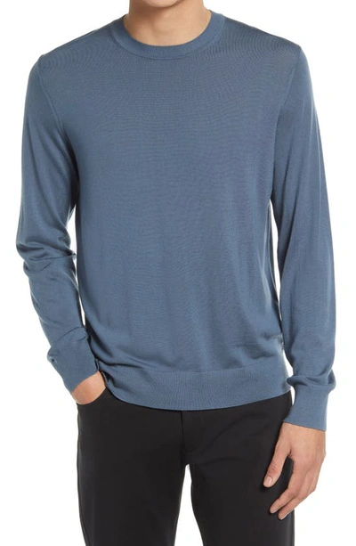 Shop Theory Regal Crewneck Sweater In Bering