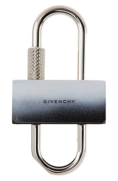 Shop Givenchy X Chito Tag Effect U Padlock In 004-black/white