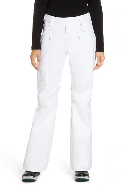 Shop The North Face Freedom Waterproof Insulated Pants In White