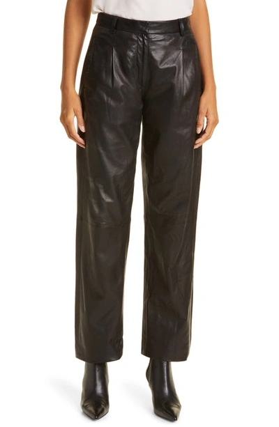 Shop Rag & Bone Leslie Leather Pants In Black
