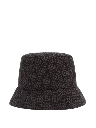 Reversible Logo-Jacquard Cotton-Blend and Shell Bucket Hat