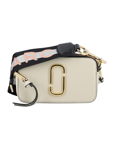 Marc Jacobs The Logo Strap Snapshot Camera Bag In New Dust