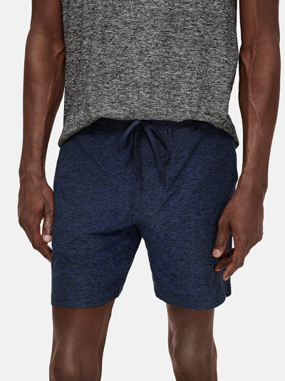 Shop Outdoor Voices Cloudknit 7" Shorts In Navy