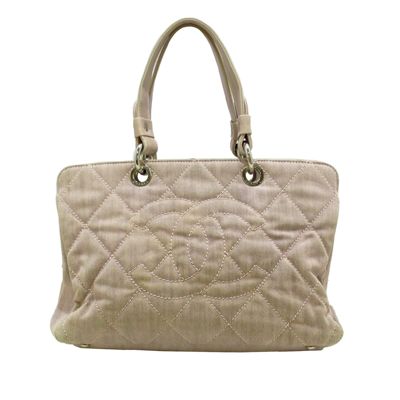 Chanel Brown Denim - Jeans Handbag (Pre-Owned)