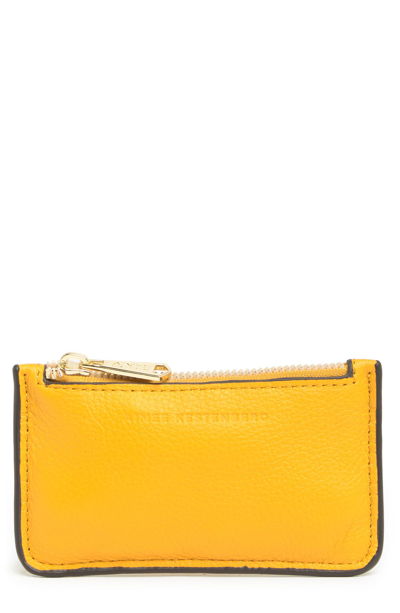 Shop Aimee Kestenberg Melbourne Leather Wallet In Golden Root