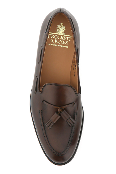 Crockett&amp;jones Crockett&jones Chocolate Leather Cavendish 2 Loafers