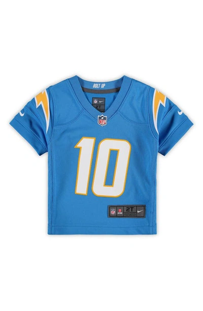 Shop Nike Toddler  Justin Herbert Powder Blue Los Angeles Chargers Game Jersey