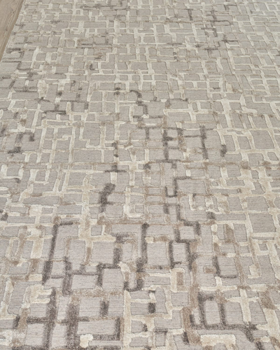 Exquisite Rugs Sullivan Hand-loomed Rug, 6' X 9' In Mocha Beige