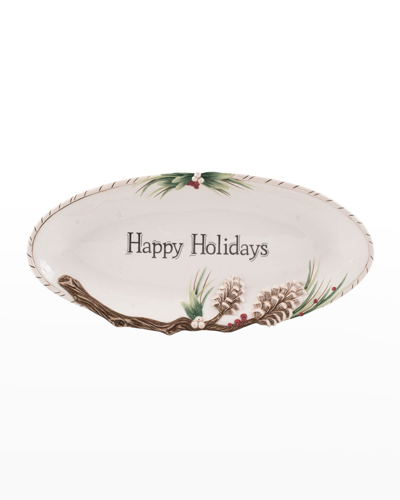 Shop Lifetime Brands Forest Frost 18" Elongated Tray