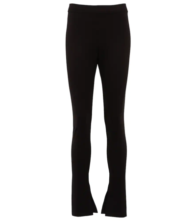 Shop Velvet Maeve Jersey Pants In Black