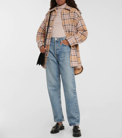 Shop Velvet Talisa Cotton-blend Top In Rosegold