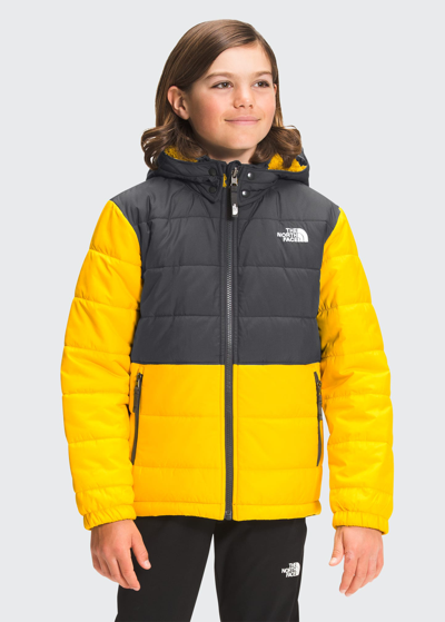 The North Face Kids' Boys' Mount Chimbo Reversible Hooded Jacket, Sizes Xxs-xl  In Lightning Ylw | ModeSens