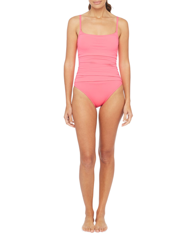Shop La Blanca Island Goddess Lingerie Mio One-piece Swimsuit In Ginger