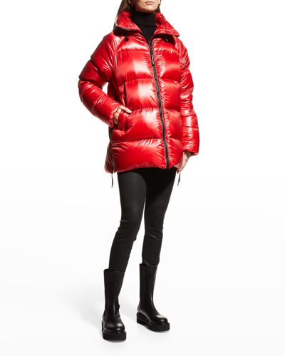 Shop Canada Goose Cypress Lightweight Down Jacket In Red