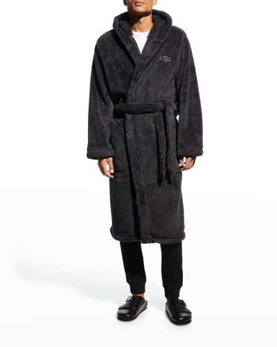 Shop Ugg Men's Beckett Sherpa Robe In Ikbl