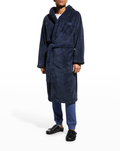 Shop Ugg Men's Beckett Sherpa Robe In Twl