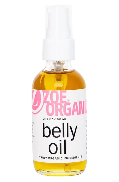 Shop Zoe Organics Belly Oil In White