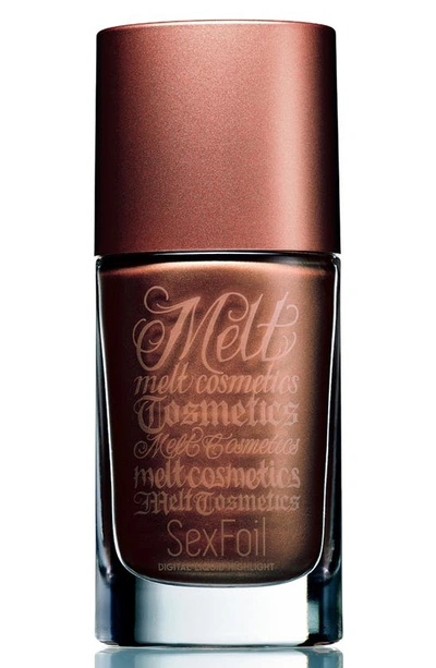 Shop Melt Cosmetics Sexfoil Digital Liquid Highlighter In Chocolate Dipped