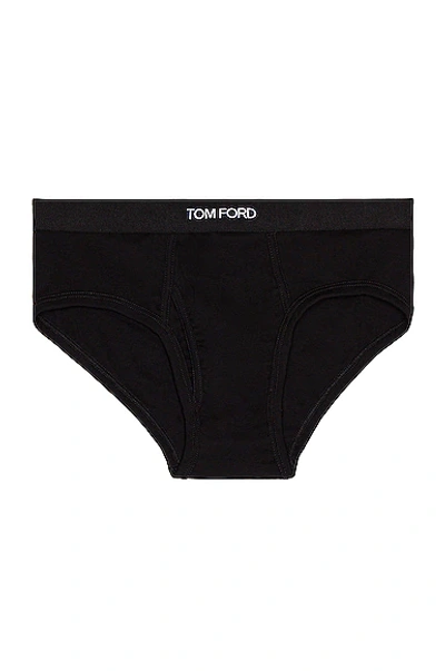 Shop Tom Ford Brief In Black