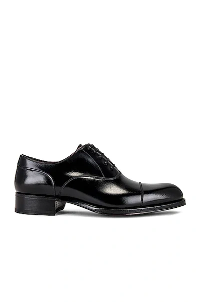 Shop Tom Ford Edgar Lace Up Dress Shoe In Black