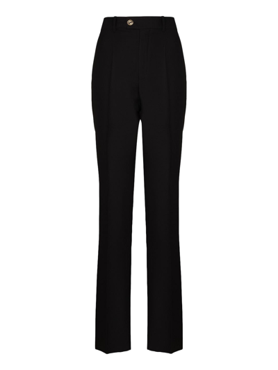 Shop Gucci Women's Trousers -  - In Black Wool
