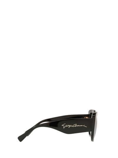 Shop Giorgio Armani Ar8150 Black Female Sunglasses