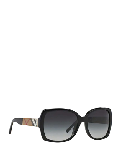 Shop Burberry Be4160 Black Female Sunglasses