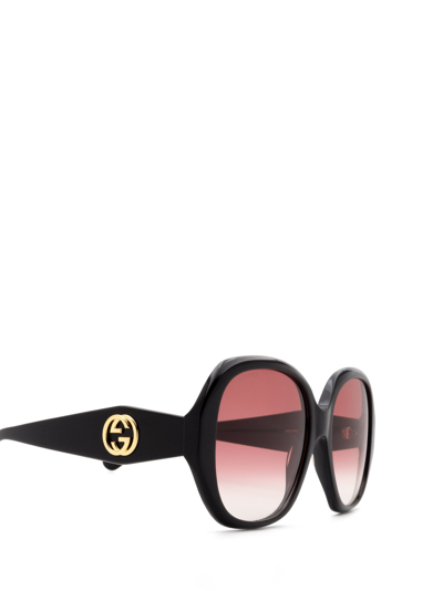 Shop Gucci Gg0796s Black Female Sunglasses