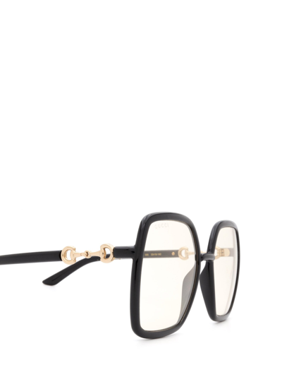 Shop Gucci Gg0890s Black Female Sunglasses