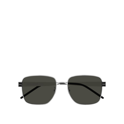 Shop Saint Laurent Sl M55 Silver Fe