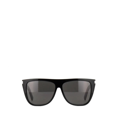 Shop Saint Laurent Unisex  Sl 1 Black Unisex Sunglasses