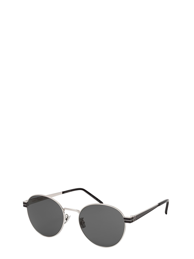 Shop Saint Laurent Unisex  Sl M65 Silver Un