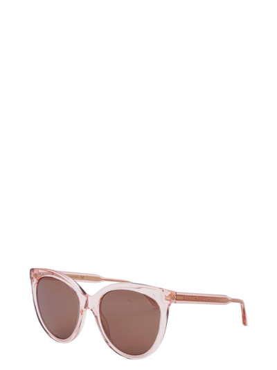 Shop Gucci Gg0565s Transparent Pink
