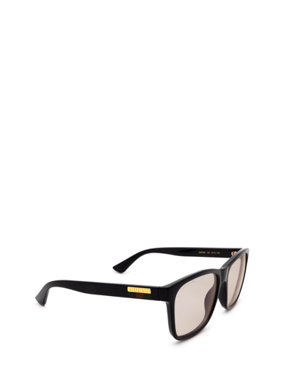 Shop Gucci Gg0746s Black Male Sunglasses