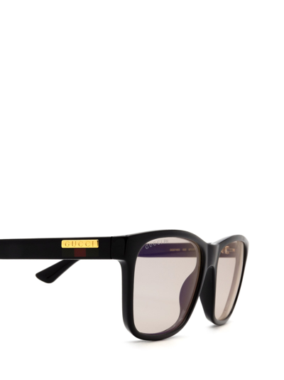 Shop Gucci Gg0746s Black Male Sunglasses