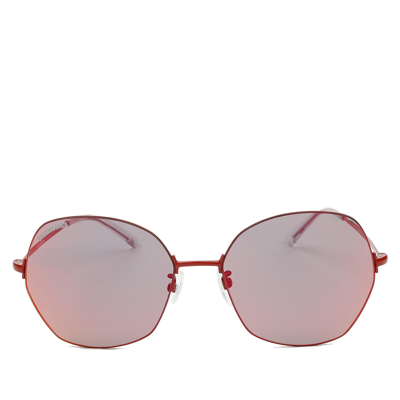 Shop Balenciaga Unisex  Bb0014s Red Unisex