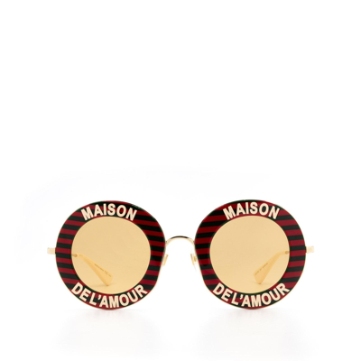 GUCCI GUCCI GG0113S RED FEMALE SUNGL - Å¥³Å£«