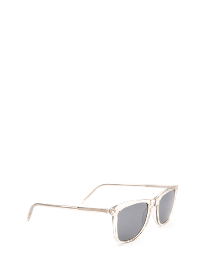 Shop Saint Laurent Unisex  Sl 304 Beige Unisex Sunglasses