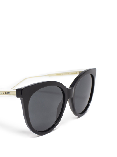 Shop Gucci Gg0565s Black Female Sunglasses