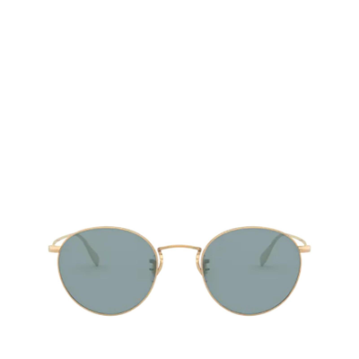 Shop Oliver Peoples Unisex  Ov1186s Gold Unisex Sunglasses