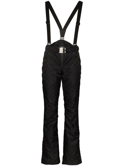 Shop Misbhv Monogram Ski Trousers In Black