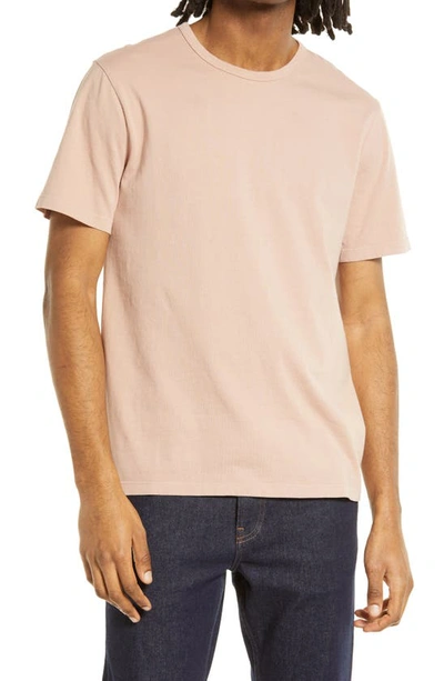 Shop Vince Solid T-shirt In Washed Himalayan
