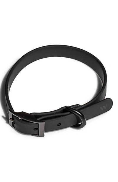 Shop Wild One All-weather Dog Collar In Black
