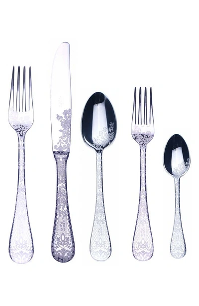Shop Mepra Casablanca 5-piece Place Setting In Stainless Steel