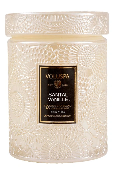 Shop Voluspa Santal Vanille Candle In Santal Vanille Jar